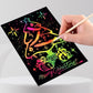 Definite Kids Unicorn Coloring & Scratching Art Kit – 30 Pages, 8 Pencils, 10 Scratch Sheets | Age 3+, Unisex, Non-Foldable (18x11x2.5 cm)