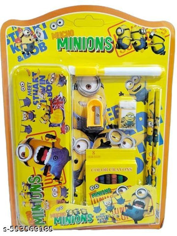 image Pencil Stationery Set for Kids with , Pencil, Eraser, Sharpener, Return Gift Pack